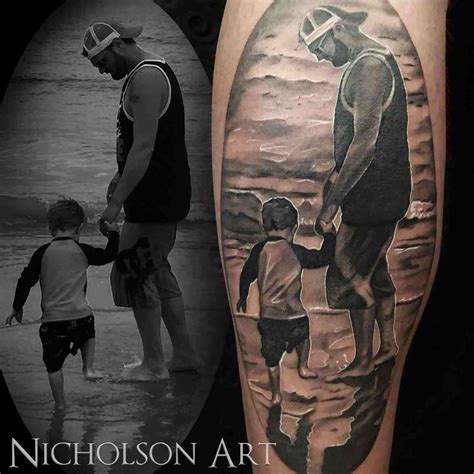 tatuajes padre e hijos|18 ideas de tatuajes padre e hija: diseños de amor y。